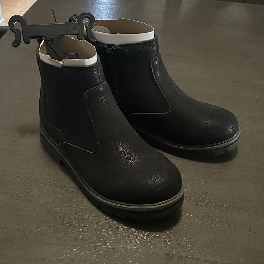Black Ankle Boots- big kids